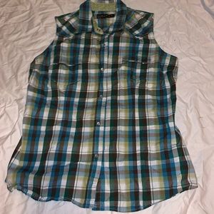 Western riding or work shirt
